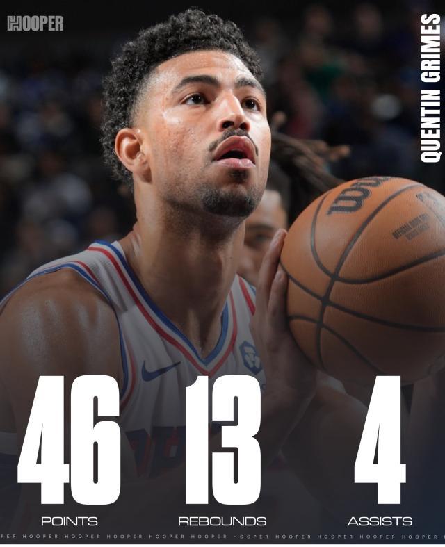 1742268211675065777.jpg 独行侠弃将轰46分生涯新高 离队后已两次拿到40+