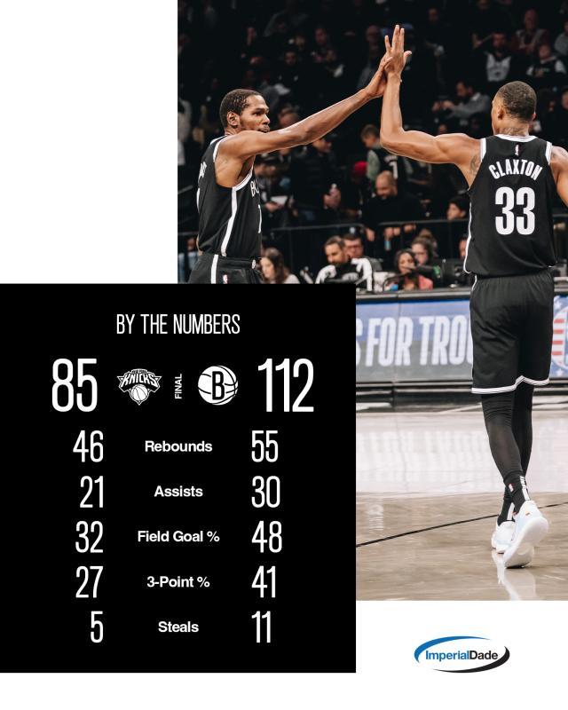 开云-纽约德比八连胜！新帅转正第一天 篮网继续高歌