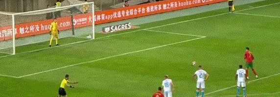 1634068142362088253.gif 【世预赛】C罗两点射+帽子戏法 B费传射 葡萄牙5比0